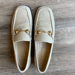 Authentic Gucci horse bit loafers